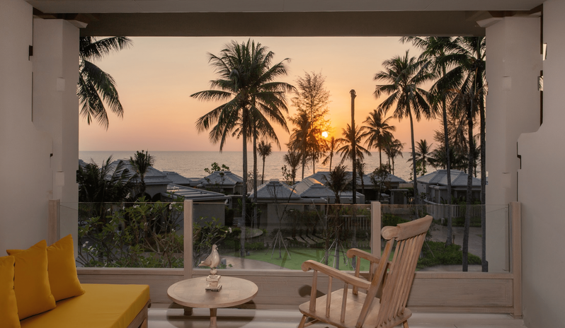 Devasom Khao Lak Beach Resort & Villas - Seaside Grand Deluxe Room View Evening